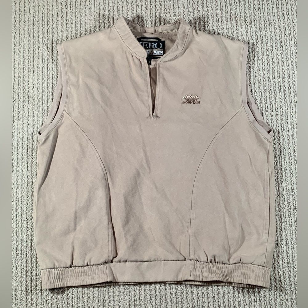 Zero Restriction Golf Outerwear Pullover Vest Bei… - image 1